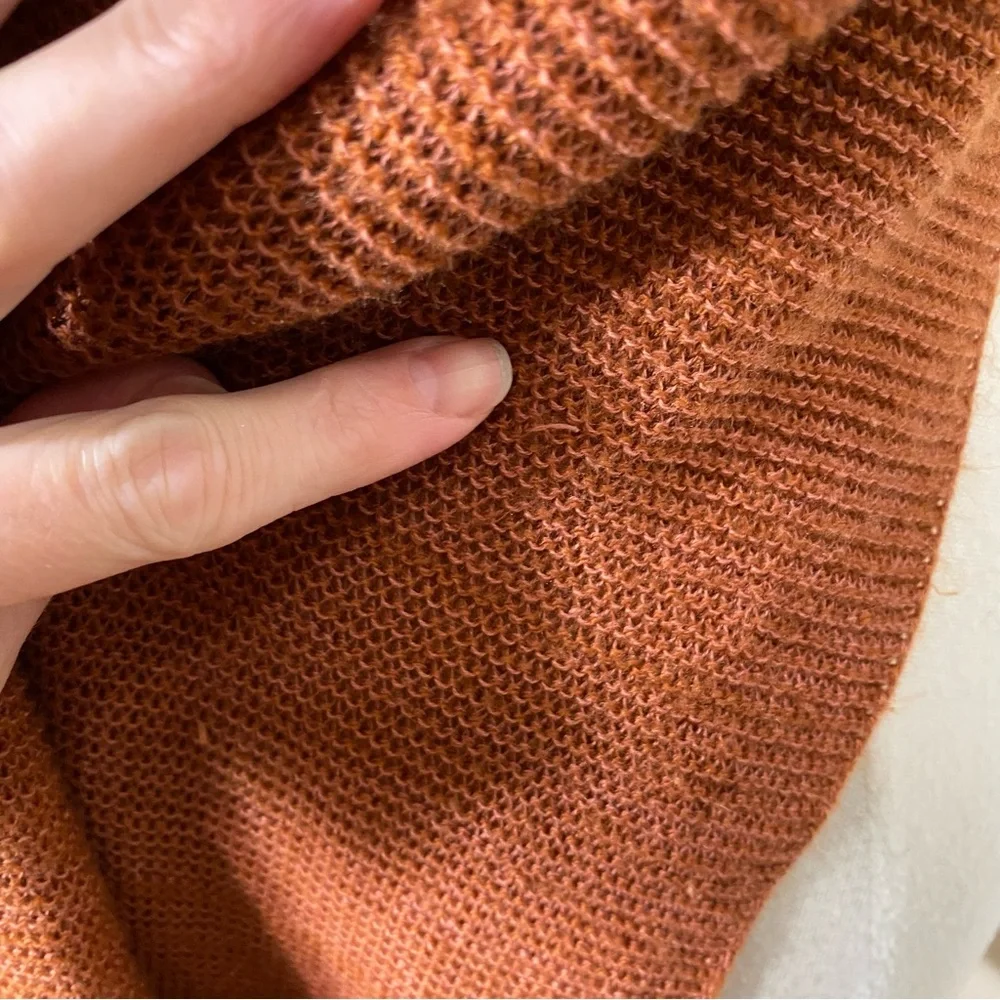 Prana Elle Knit Burnt Orange Fall Winter Knit Scarf STYLE#U63190698